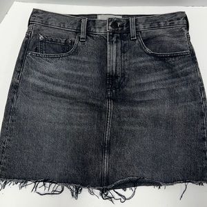 Everlane Women’s Black Denim Skirt Size 28
